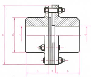 JZM型重型機(jī)械用膜片軸器