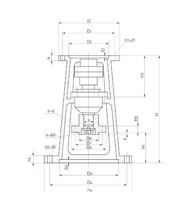 TJ搪玻璃反應(yīng)罐通用機(jī)架
